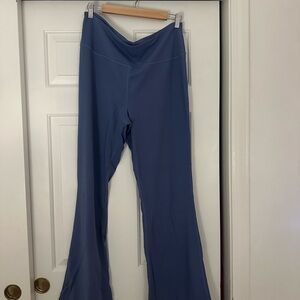 Lululemon Blue Flared Yoga Pants